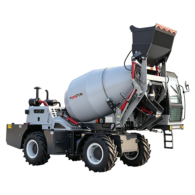 PC-4000 Self-loading Concrete Mixer — 6 500 kg