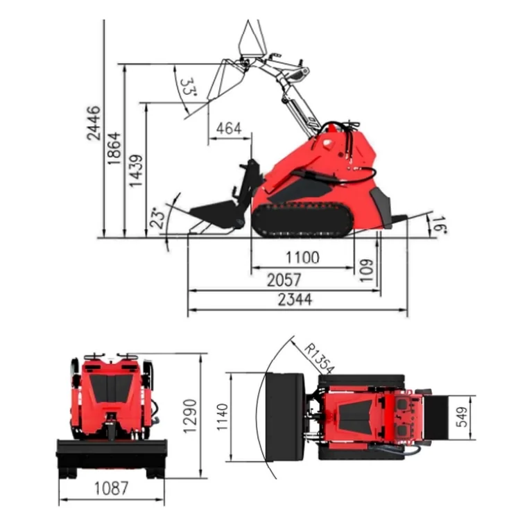 PL-480L Chenille plate — 1 011 kg